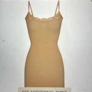 SKIMS fits everybody slip dress / small / clay / new with tags.